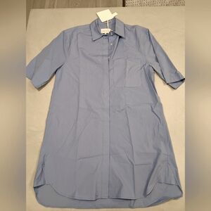 Loulou Studio Blue Shirt dress